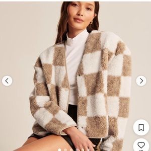 Abercrombie checkered jacket / cardigan